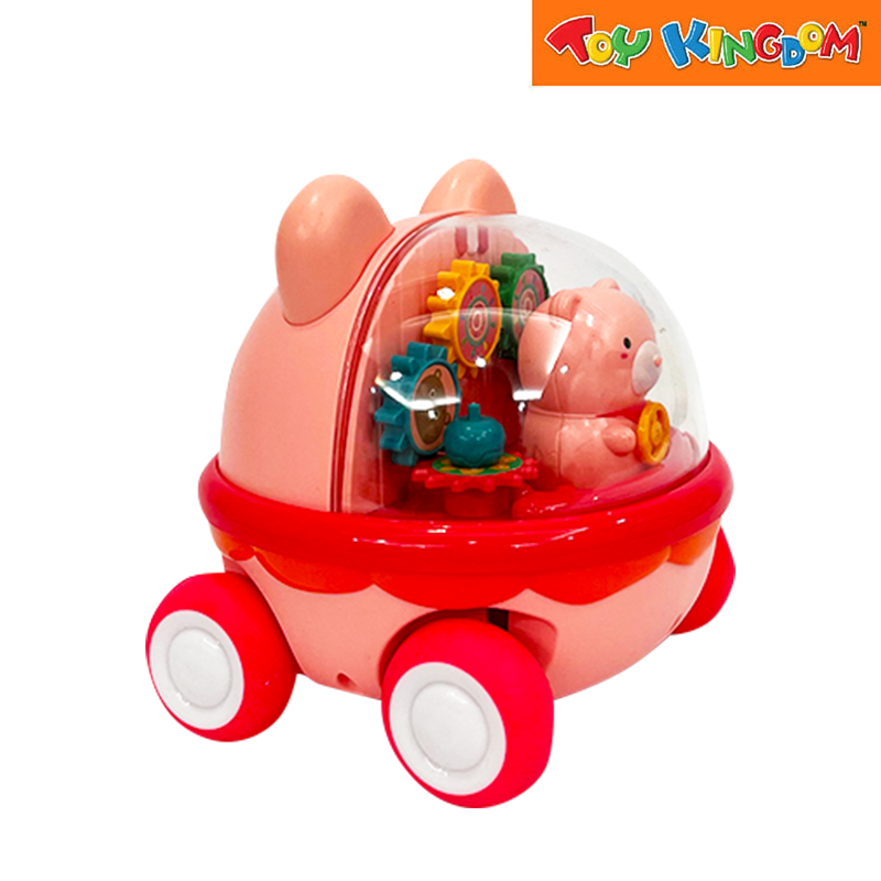 Press And Go Gear Car With Light