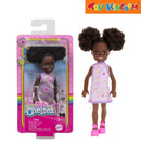 Barbie Chelsea Purple Floral Dress Doll