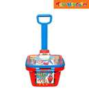 Melissa & Doug Fill & Roll Grocery Basket Playset