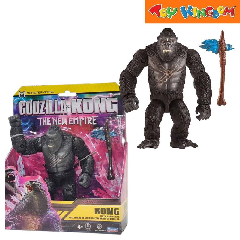 MonsterVerse Godzilla Vs. Kong The New Emipre Kong With Battle Axe Action Figure