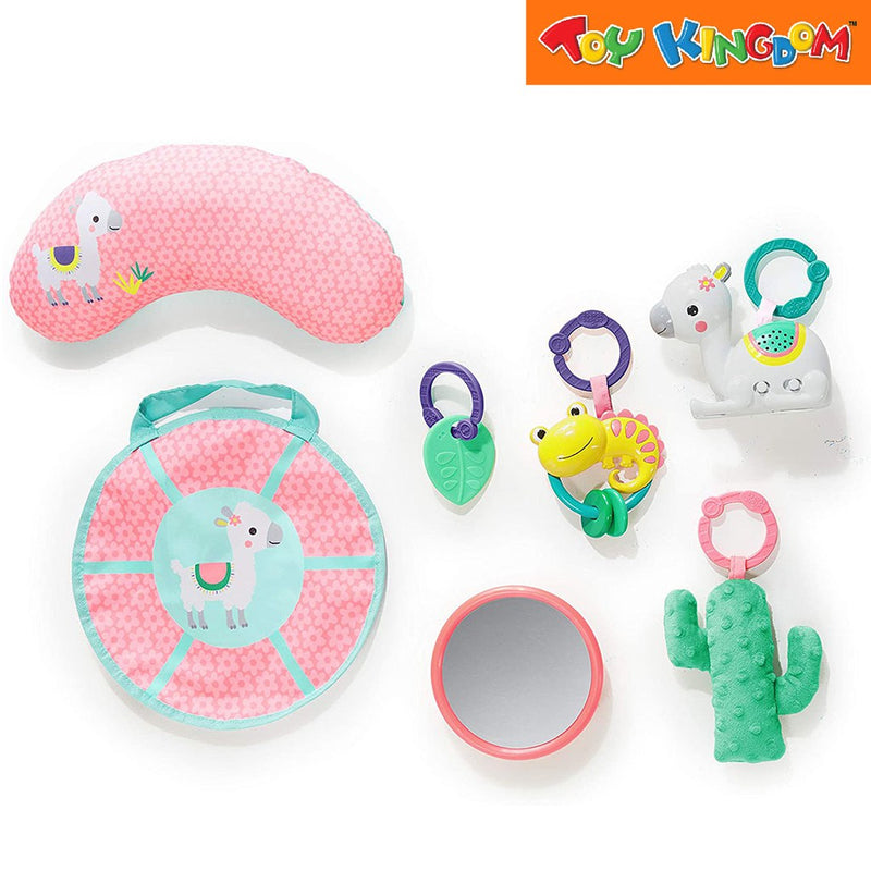 Bright Starts Rounds of Fun Activity Pink 4-in-1 Gym and Ball Pit