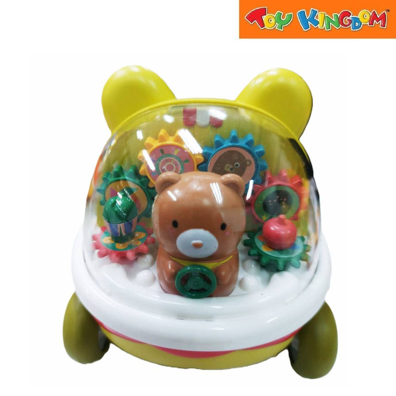 Press And Go Gear Car With Light