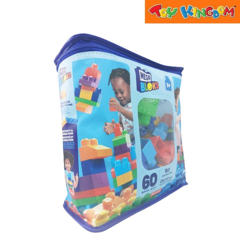 Megabloks 60 Pcs Big Building Bag Classic