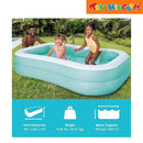 Intex 90in x 60in x 19in Mandarin Swim Center Inflatable Family Pool