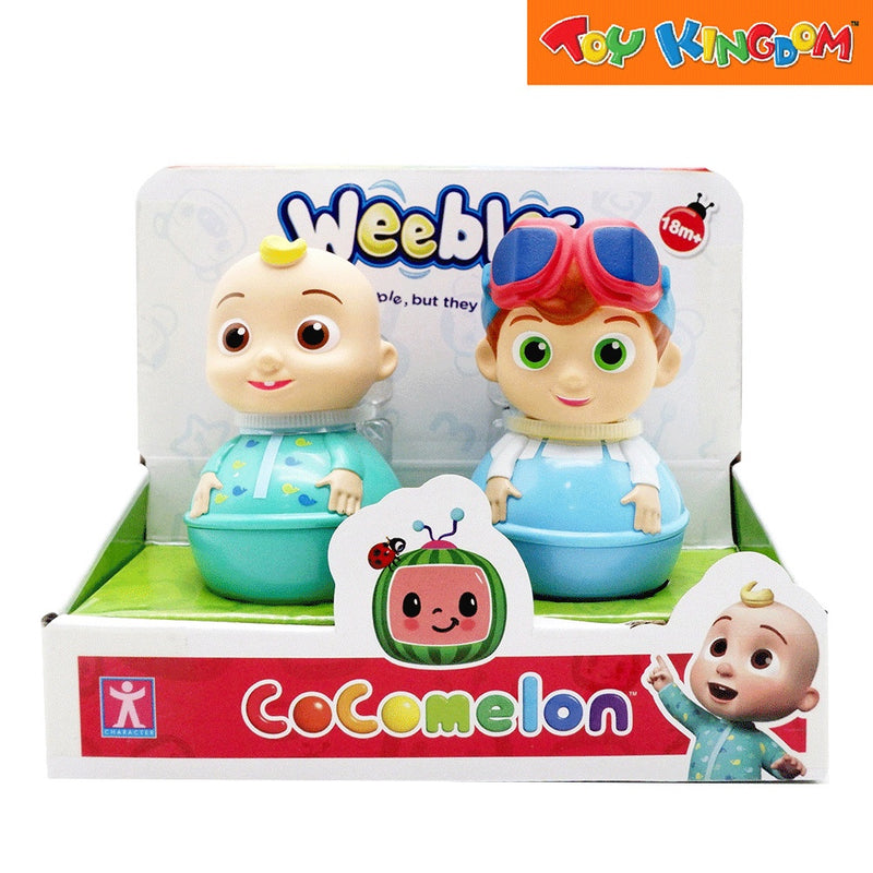 Weebles Cocomelon JJ and Tom Tom 2 Pack Figures