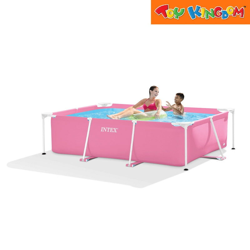 Intex Pink 2.2x1.5x0.6 m Rectangular Frame Set – Toy Kingdom