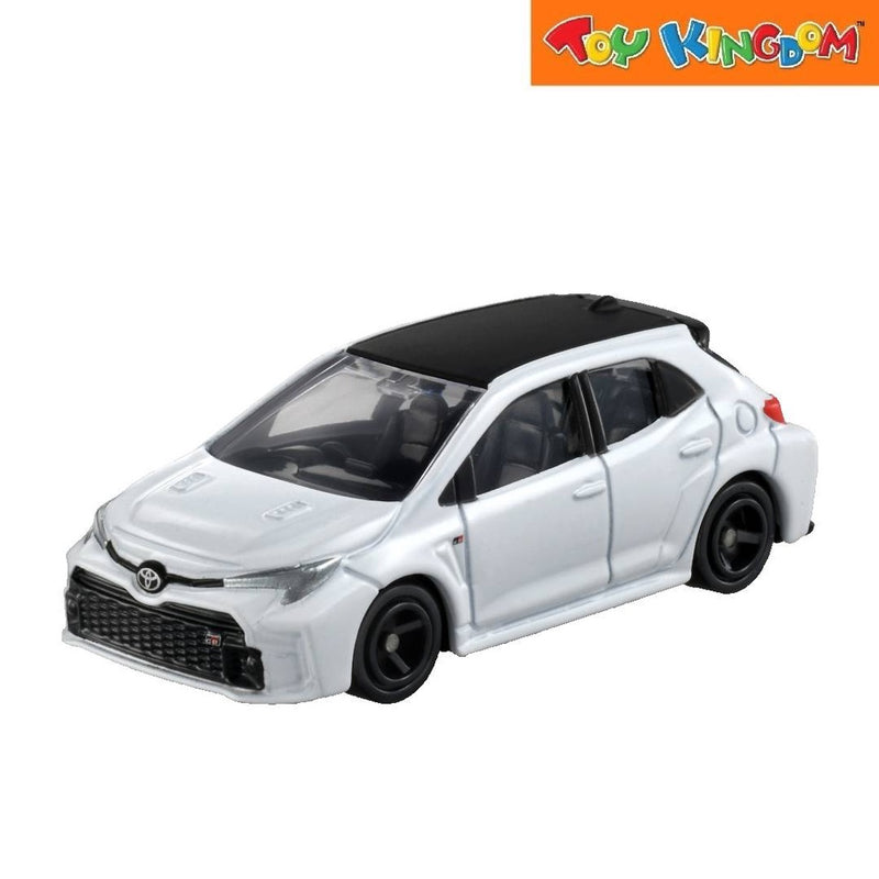 Tomica No. 52 9 Toyota GR Corolla Box White & Black Die-cast