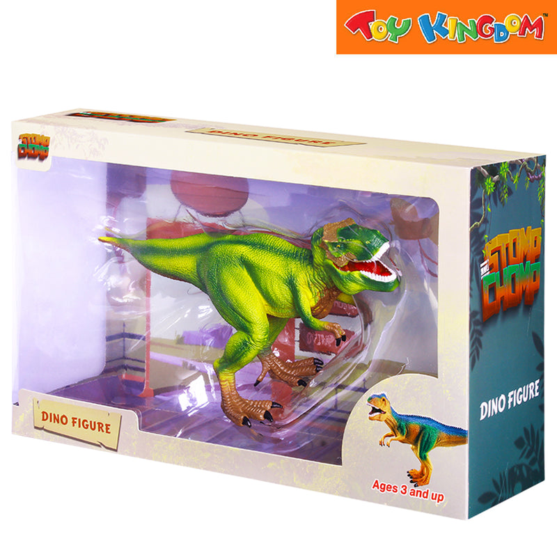Stomp and Chomp T-Rex Green Dino Figure