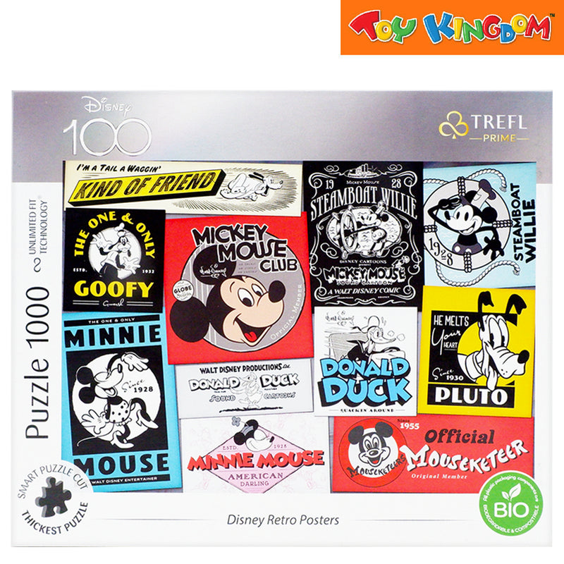 Trefl Disney Retro Posters UFT Jigsaw Puzzles 1000pcs