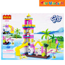 Cogo No. 4556 Girls Island Lighthouse 412 Pcs Blocks