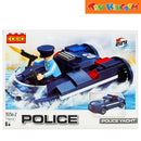 Cogo Police Yacht 116 pcs Building Blocks