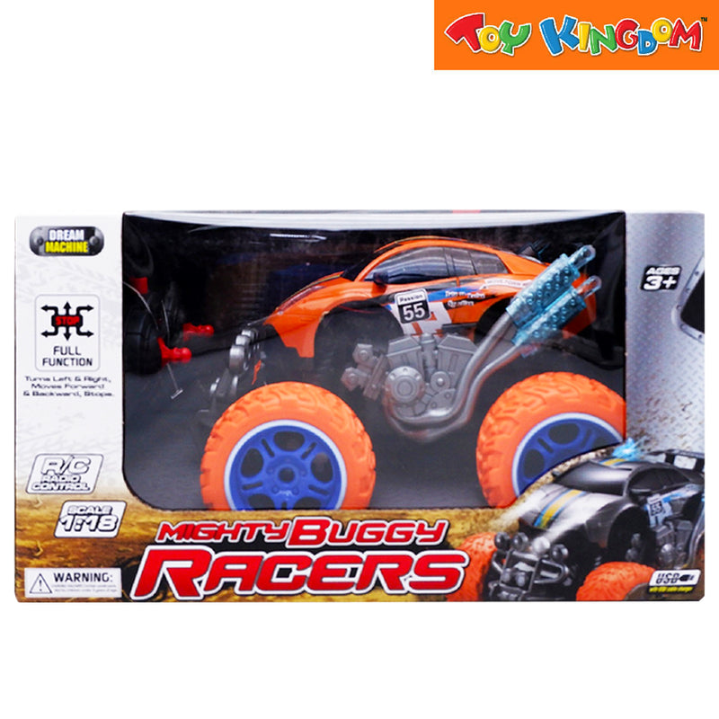 Dream Machine Mighty Buggy Racers Orange 1:18 Vehicle