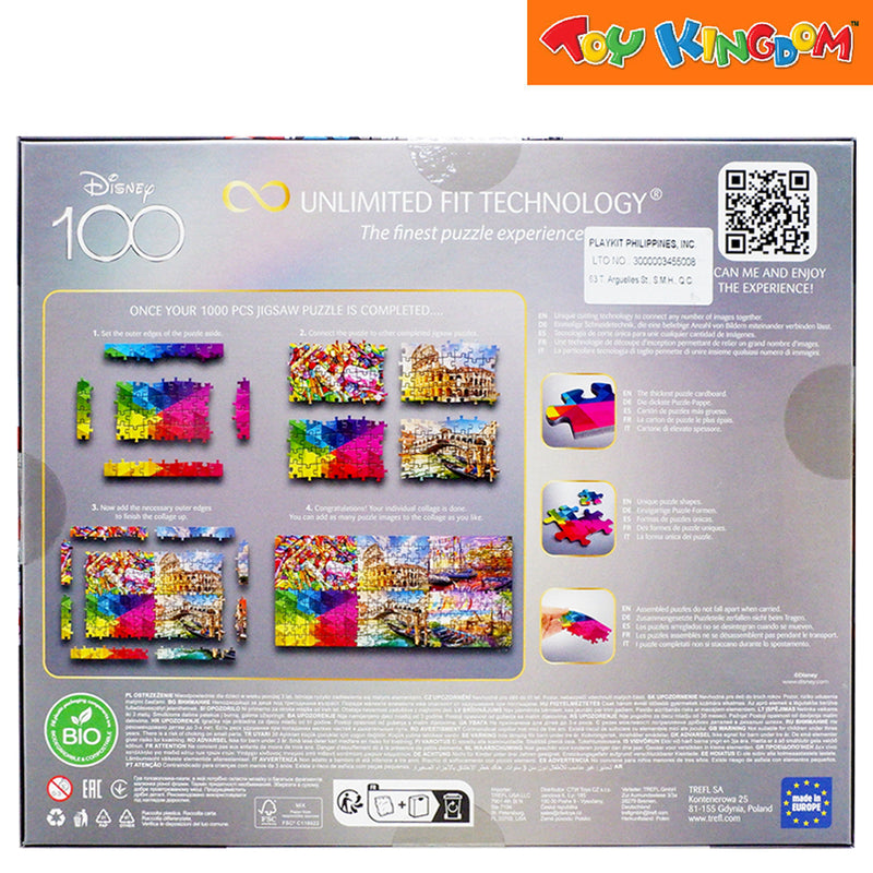 Trefl Disney Retro Posters UFT Jigsaw Puzzles 1000pcs