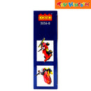 Cogo Police Red Racing Car 118 pcs Building Blocks