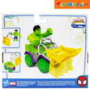 Marvel Spidey and His Amazing Friends Hulk Smash Truck Action Figures