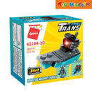 Keeppley Qman Miniature Aircraft Carrier 30pcs 3in1 Trans-Combo