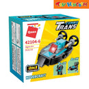 Keeppley Qman Hovercraft 33pcs 3in1 Trans-Combo