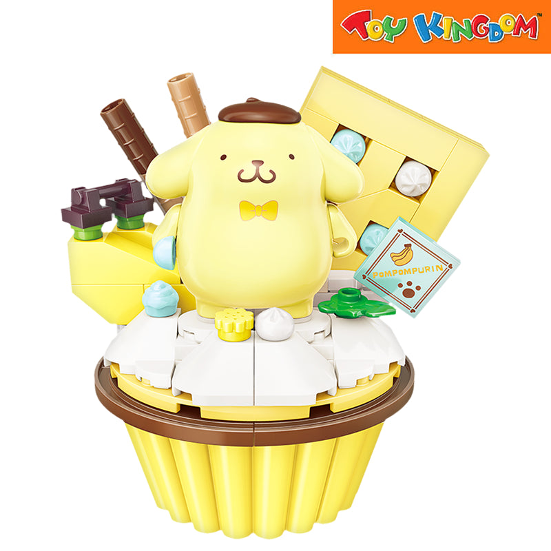 Keeppley Pompompurin Banana Cupcake Building Set