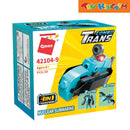 Keeppley Qman Nuclear Submarine 30pcs 3in1 Trans-Combo