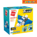Keeppley Qman Space Fighter 31pcs 3in1 Trans-Combo