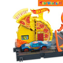 Hot Wheels Speedy Pizza Pick-Up City Entry Price Track Playset