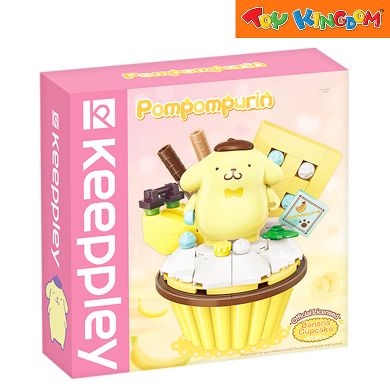 Keeppley Pompompurin Banana Cupcake Building Set