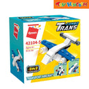 Keeppley Qman Transport Aircraft 30pcs 3in1 Trans-Combo