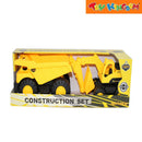 Earth Movers Dump Truck & Excavator Construction Vehicles Set