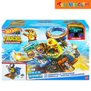 Hot Wheels Monster Trucks Arena World Championship : Mega Wrex Vs. Crushzilla Takedown Playset