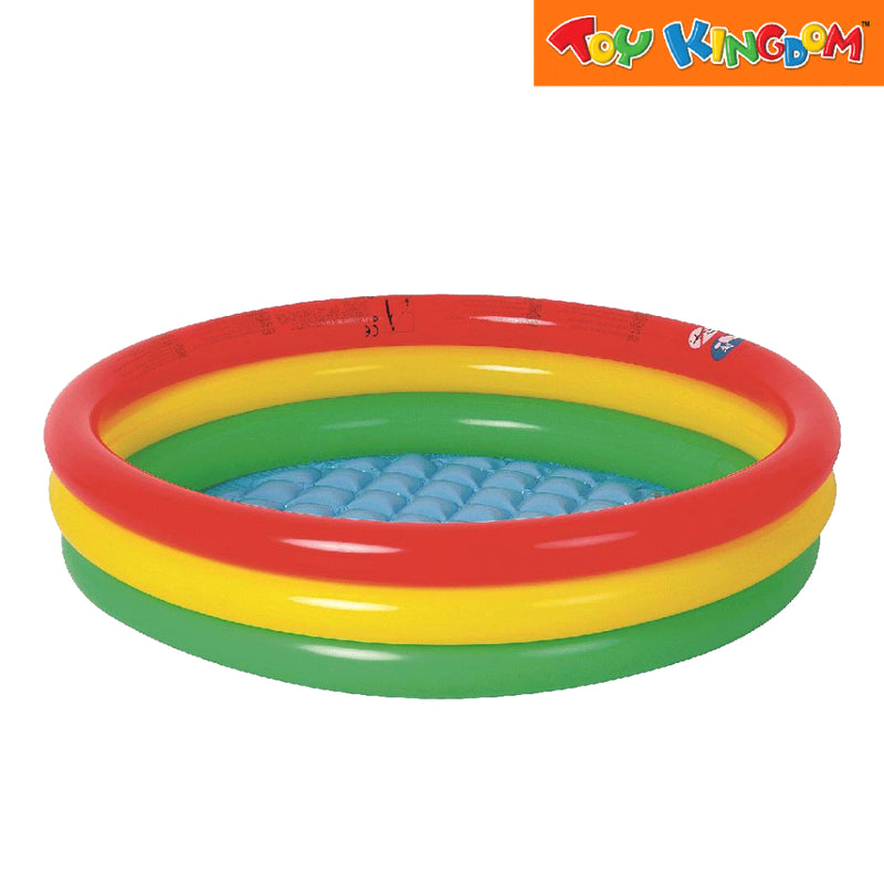 Jilong Exclusive Round 3-ring 39 x 8.5 inch Inflatable Baby Pool