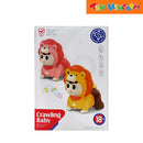 Huanger Pink Crawing Baby