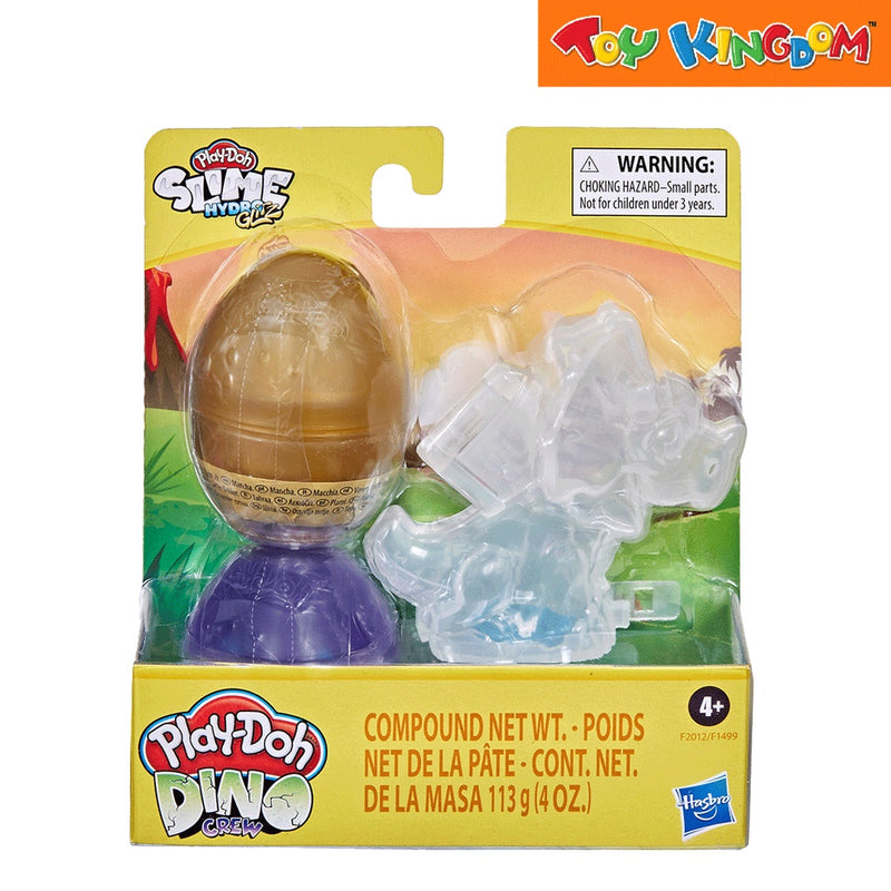 Play-Doh Slime Hydroglitz Dino Crew Brown Dough