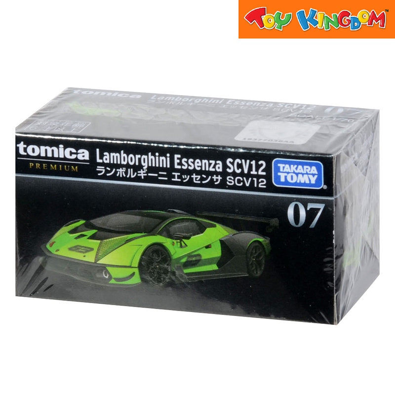 Tomica No. 7 Lamborghini Essenza SCV12 Die-cast Vehicle