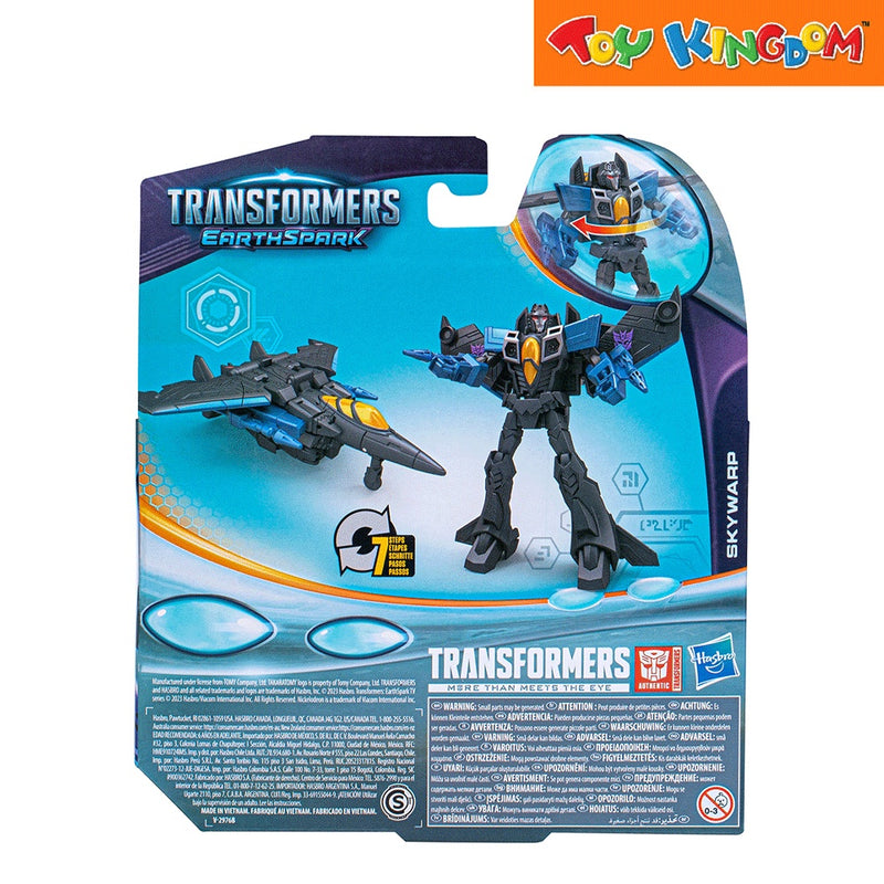 Transformers Earthspark Terran Warrior Skywarp Action Figure