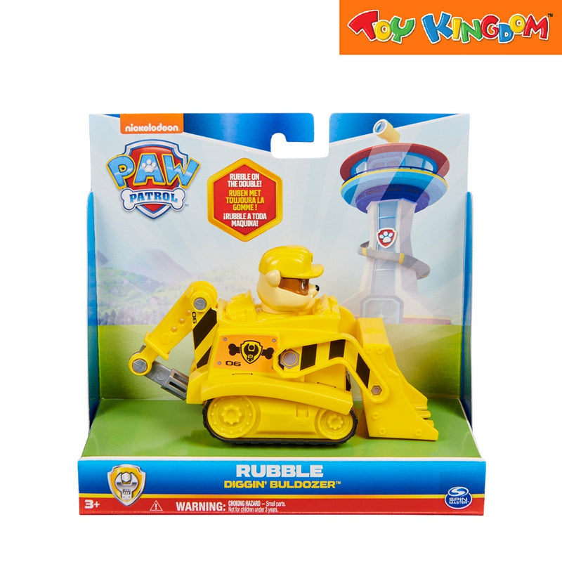 Paw Patrol Rubble Diggin' Buldozer Vehicle