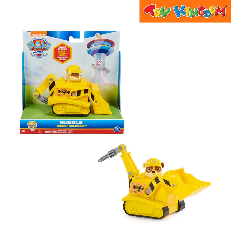 Paw Patrol Rubble Diggin' Buldozer Vehicle