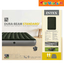 Intex Full Dura-Beam Prestige Downy Standard Air Mattress with Battery Pump