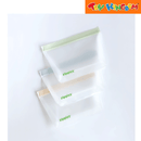 Zippies Color Linen Dreams 3 pcs Large Stand-Up Reusable Bags