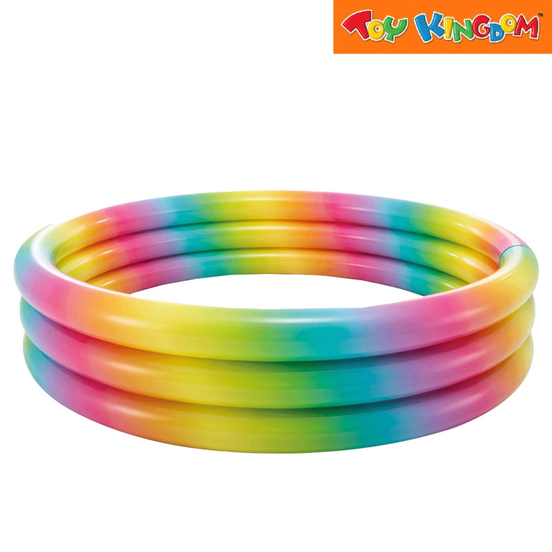 Intex Rainbow Ombre 3-Ring Pool