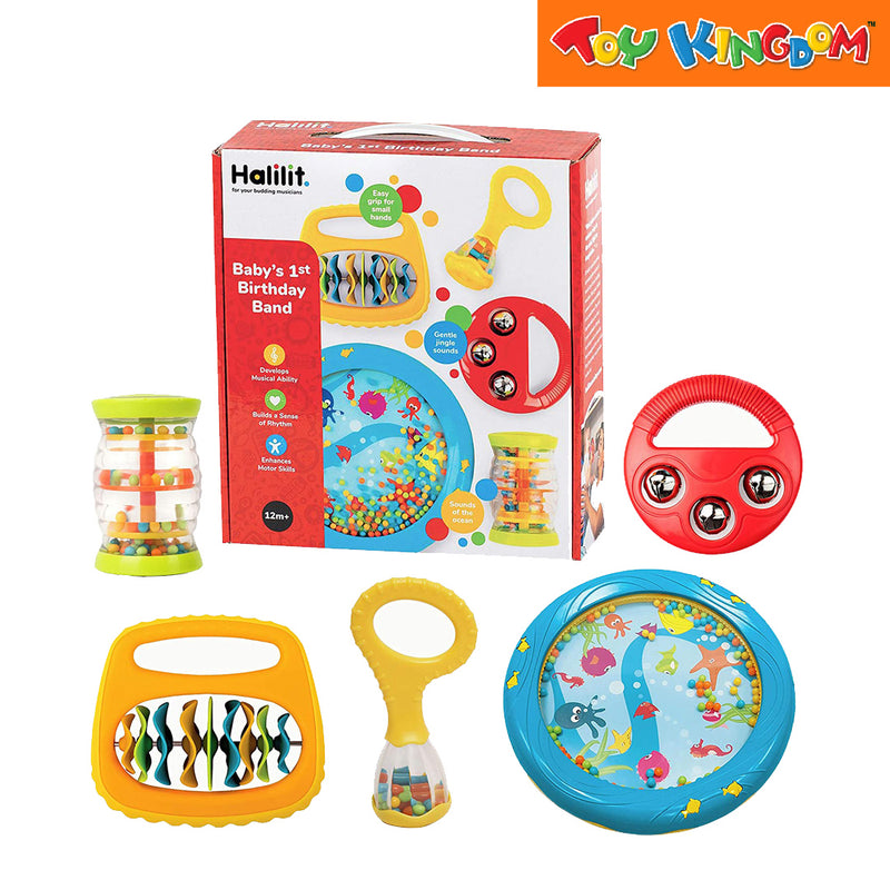 Halilit Baby's 1st Birthday Band Toy