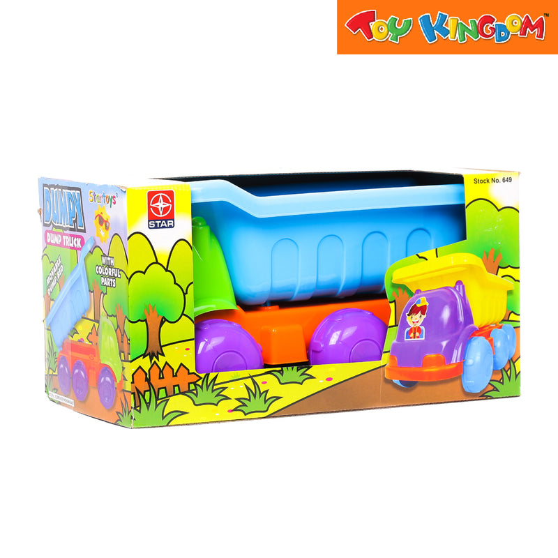 Dumpy Blue Dump Truck Vehicle