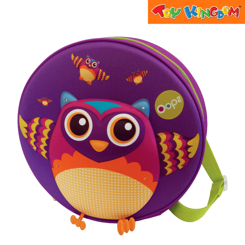 Oops Starry Meal-Set! Mr. Wu Owl Twinkling Lights Backpack with Weaning Set