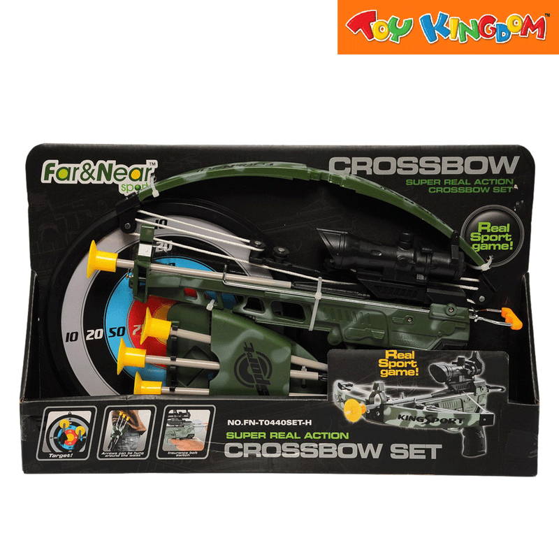 Far & Near Sport Super Real Action Crossbow Set