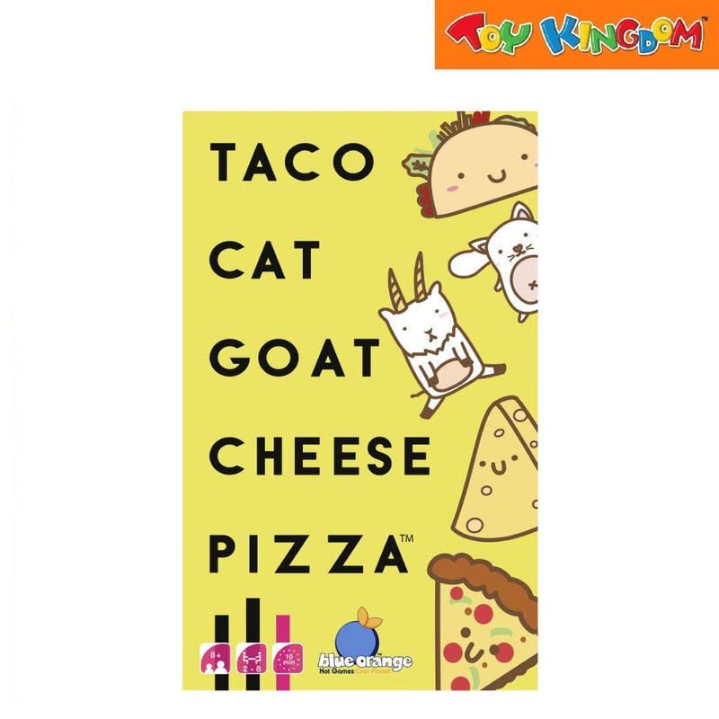 Blue Orange Taco Cat Goat Cheese Pizza Game