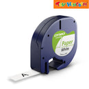 Dymo Letra Tag White Paper Label