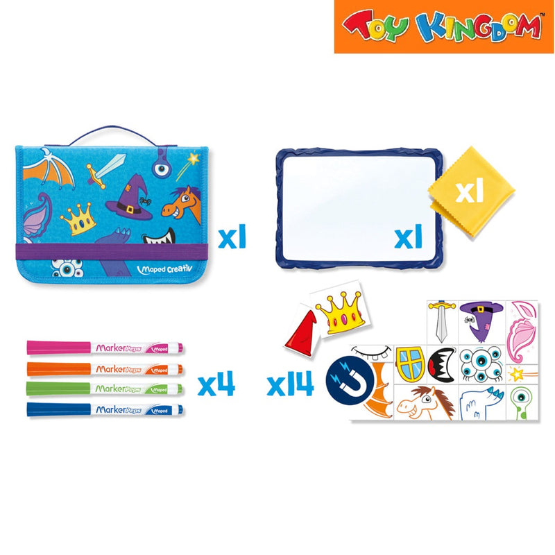 Maped Creativ Magnetic and Erasable Creations Travel Board