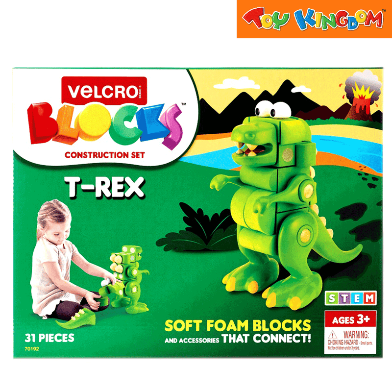 Velcro T-Rex Construction Set Blocks