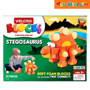 Velcro Stegosaurus Construction Set Blocks