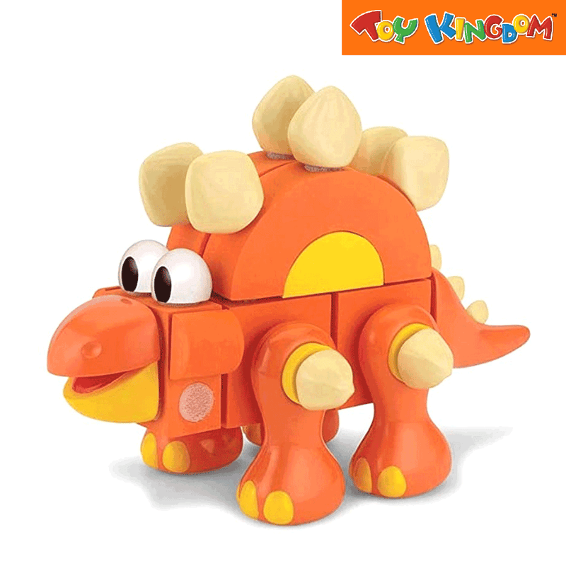 Velcro Stegosaurus Construction Set Blocks