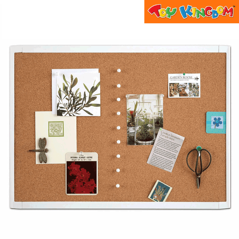 Quartet 17in x 23in Cork Bulletin Board